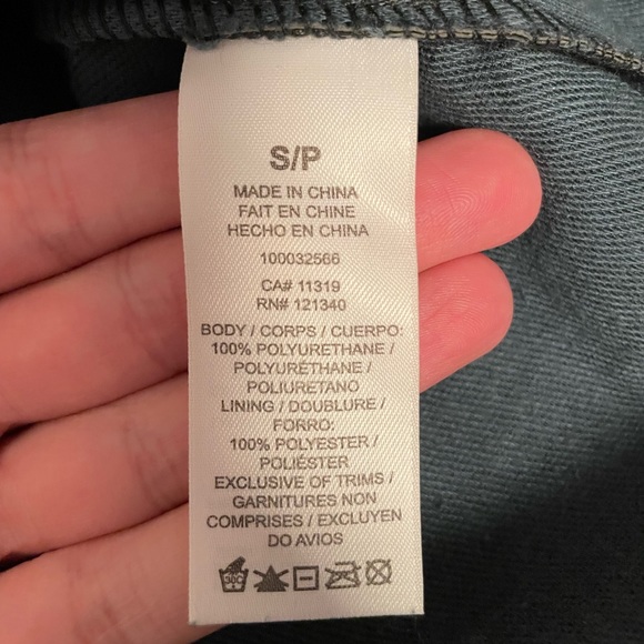 Dynamite Black Faux Leather High Waisted Skirt - Picture 7 of 7